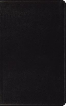 ESV Classic Thinline Bible: English Standard Version, black bonded leather