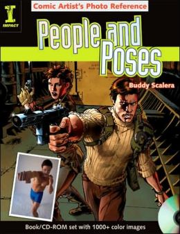 Comic Artist's Photo Reference - People & Poses: Book/CD Set with 1000+ Color Images