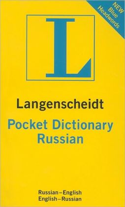 Langenscheidt Pocket Dictionary Russian (Langenscheidt Pocket Dictionaries) (English and Russian Edition) Langenscheidt