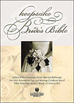 HCSB Keepsake Bride's Bible Gold