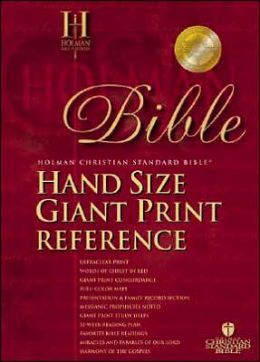 Holman CSB Hand Size Giant Print Black Bonded Classic - Duo - Grain
