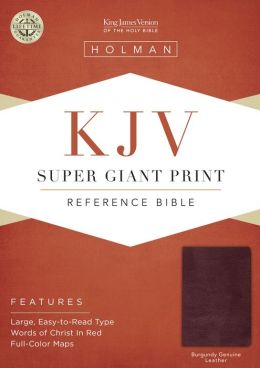 KJV Giant Print Reference Bible (King James Version) Holman Bible Editorial Staff