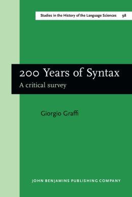 200 Years of Syntax: A Critical Survey
