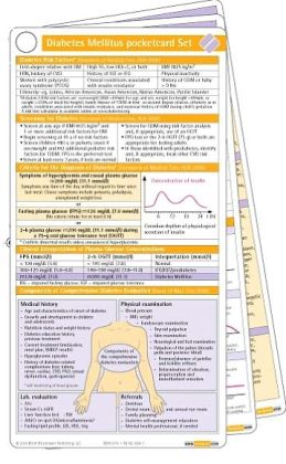 Diabetes Mellitus Pocketcard Set Llc Borm Bruckmeier Publishing