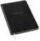 Black Bonded Leather Journal 9.75" x 7.5"
