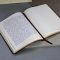 Black Bonded Leather Journal 9.75" x 7.5"
