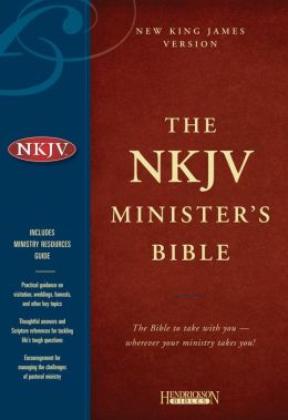 NKJV Minister's Bible: New King James Version, Burgundy Genuine Leather