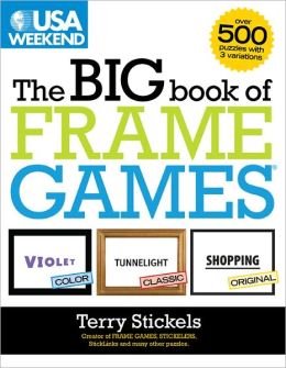 USA Weekend The Big Book of Frame Games Terry Stickels