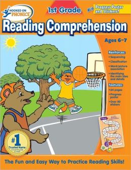 Hooked on Phonics 1st Grade Reading Comprehension Workbook by Hooked On