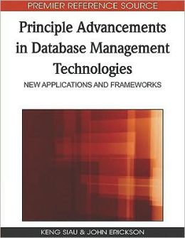 Principle Advancements In Database Management Technologies