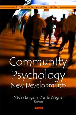 Community Psychology: New Developments