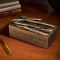 Hemingway Writer's Quotation Resin Pen Box