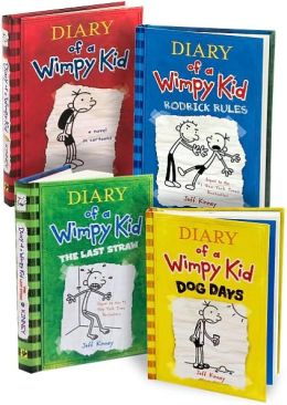 Diary of a Wimpy Kid Four Book Set