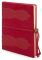 Red Sforza Italian Suede Journal with Brass Tie Closure (6" x 8")