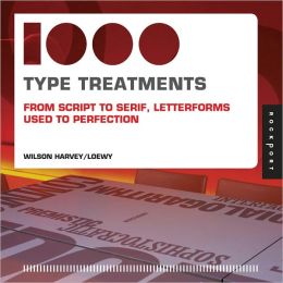 1,000 Type Treatments (PagePerfect NOOK Book)