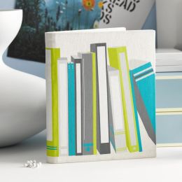 Book Shelf Cover in Blue/Green
