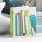 Book Shelf Cover in Blue/Green