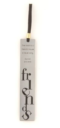Virtue Friendship Metal Bookmark