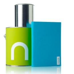 Color Field Cover in Turquoise