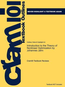 Introduction to the Theory of Nonlinear Optimization Johannes Jahn