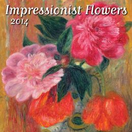 2014 Impressionists Flowers Mini Wall Calendar