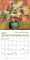 2014 Impressionists Flowers Mini Wall Calendar
