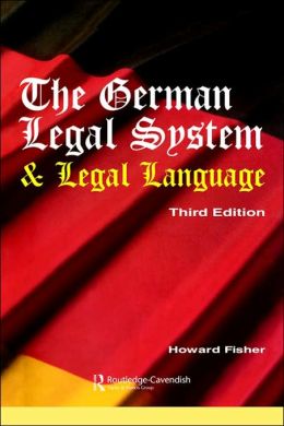 The German Legal System And Legal Language