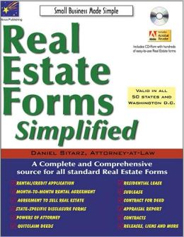 Real Estate Forms Simplified Daniel Sitarz
