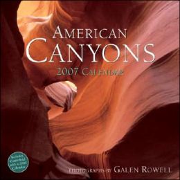 American Canyons 2007 Calendar