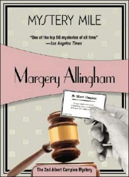 Albert Campion 2 Mystery Mile Margery Allingham