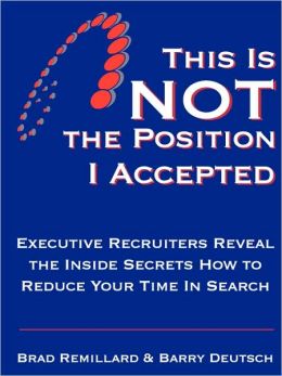 This Is Not The Position I Accepted