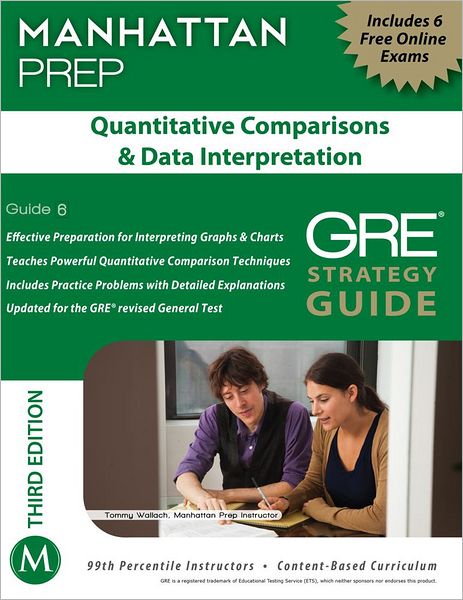 Online downloading of books Quantitative Comparisons & Data Interpretation GRE Strategy Guide, 3rd Edition English version by - Manhattan Prep