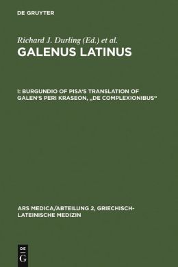 Galenus Latinus I