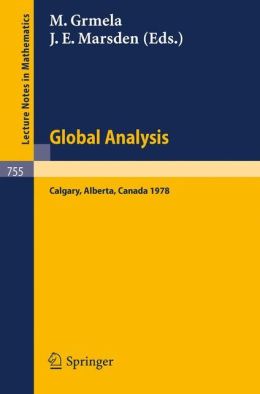 Global Analysis Canadian Mathematical Congress