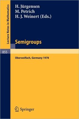 Semigroups H. Jurgensen