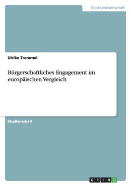 B Rgerschaftliches Engagement Im Europ Ischen Vergleich