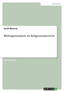Bildungsstandards Im Religionsunterricht