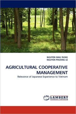 Agricultural Cooperative Management