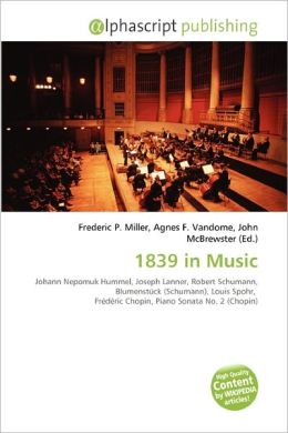 1839 In Music