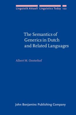 The Semantics of Generics in Dutch and Related Languages