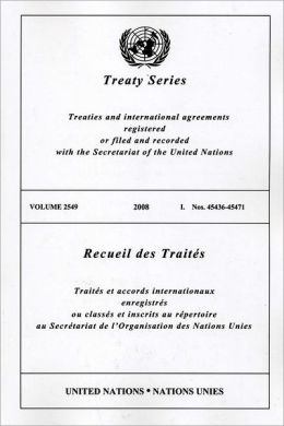 TREATY SERIES 2549 2008 I: Nos.45436-45471